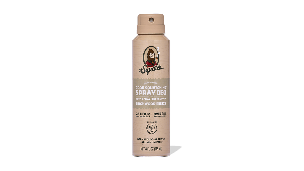 Birchwood Breeze Spray Deodorant - Fresh Enough to Remember