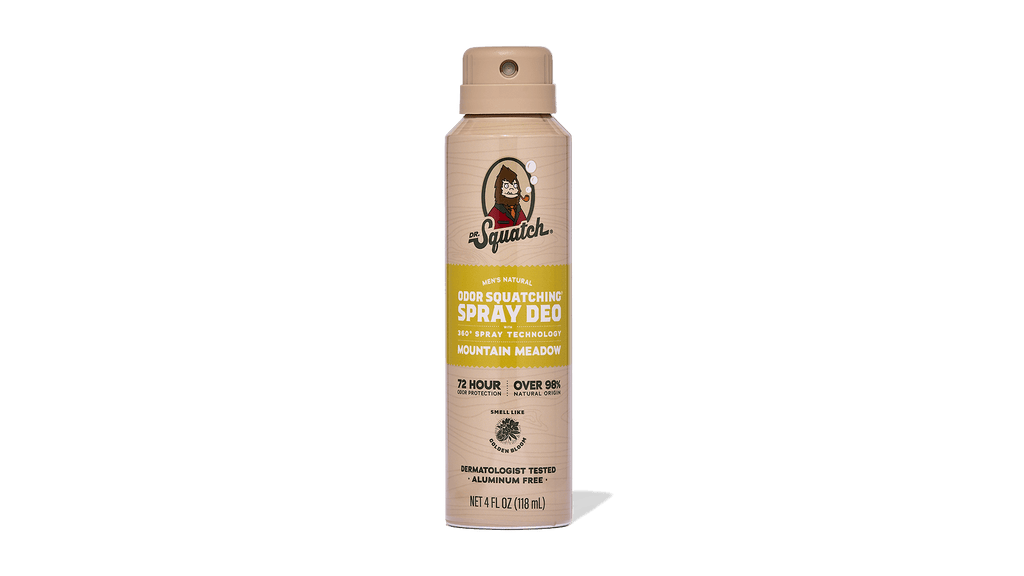 Mountain Meadow Spray Deodorant - Made for Daily Clean