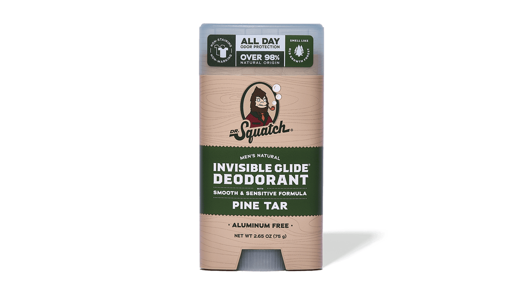 Pine Tar Invisible Glide Deodorant - Freshen Your Daily Routine