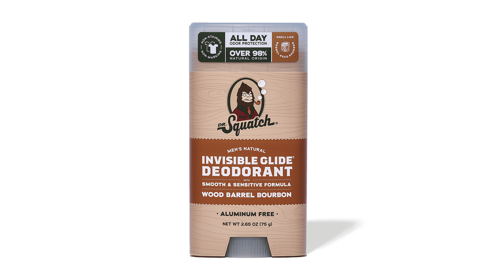 Wood Barrel Bourbon Invisible Glide Deodorant - Freshness Built for Men