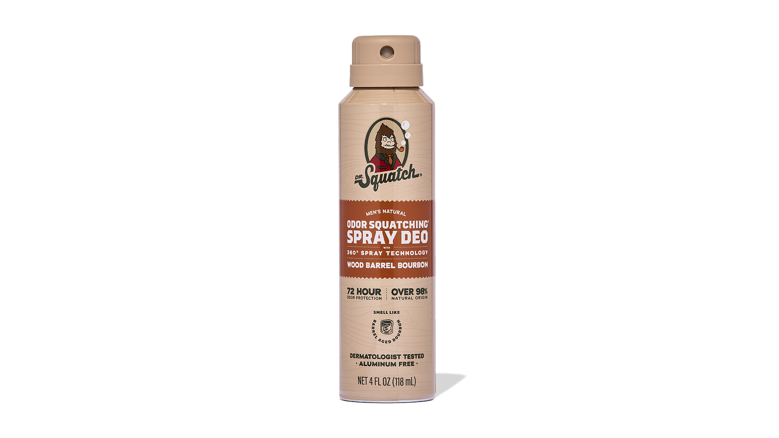 Wood Barrel Bourbon Spray Deodorant - Better Scents Better Showers