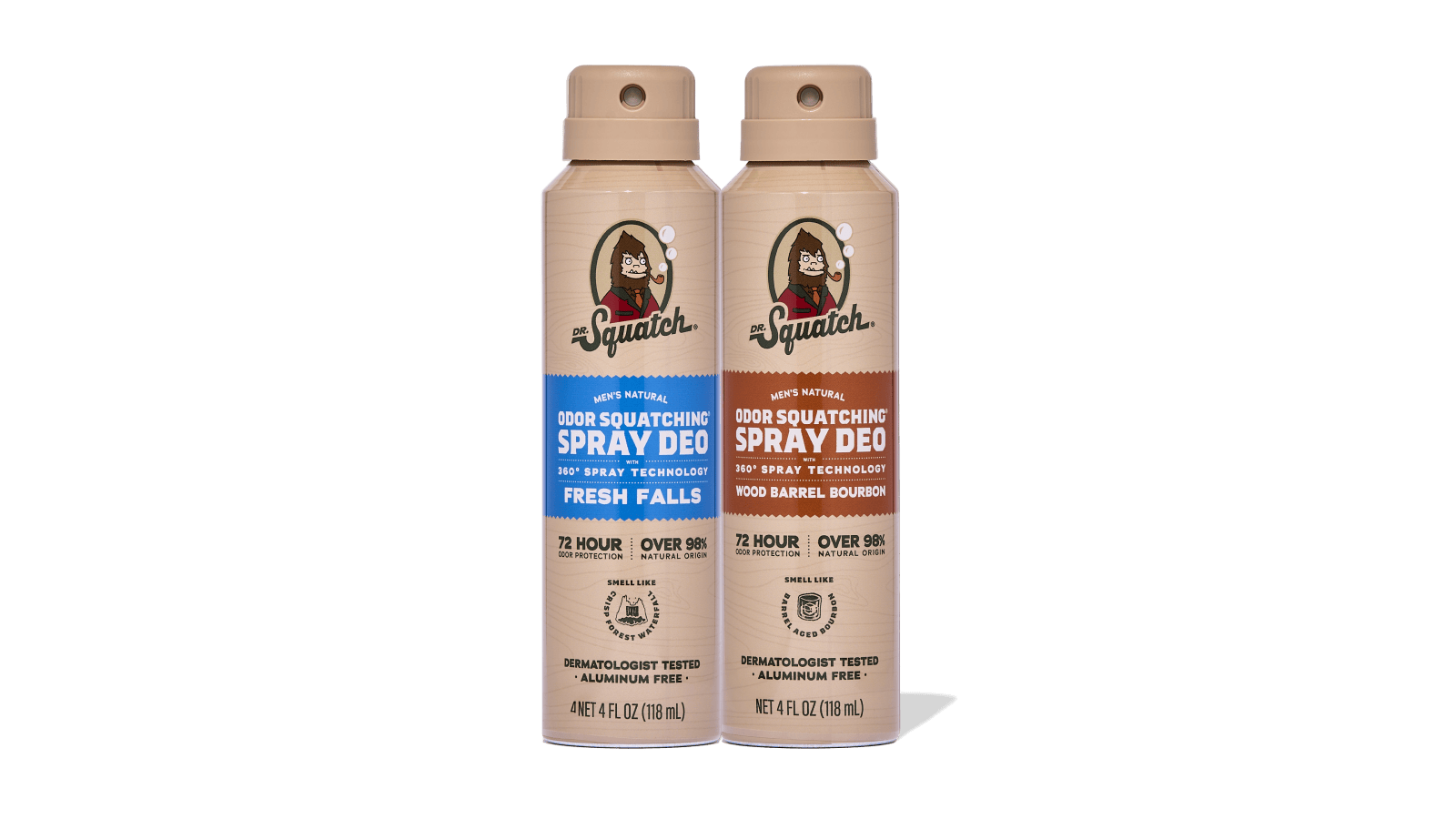 Spray Deodorant 2-Pack - Wake Up and Wash Better