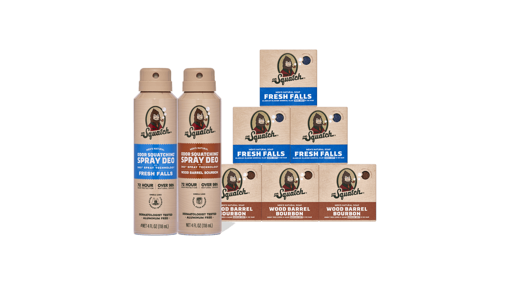Spray Deodorant Set - Freshen Your Shower Game