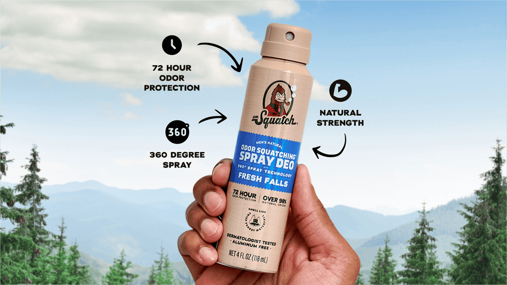 Spray Deodorant 4-Pack - Turn Up the Fresh