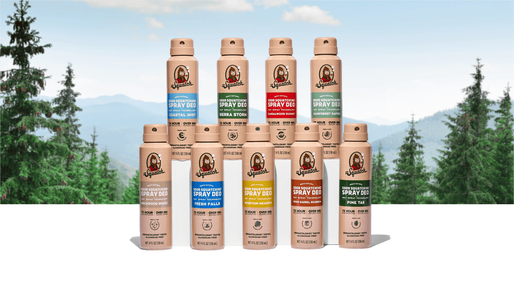 Spray Deodorant 6-Pack - Make Your Routine Work