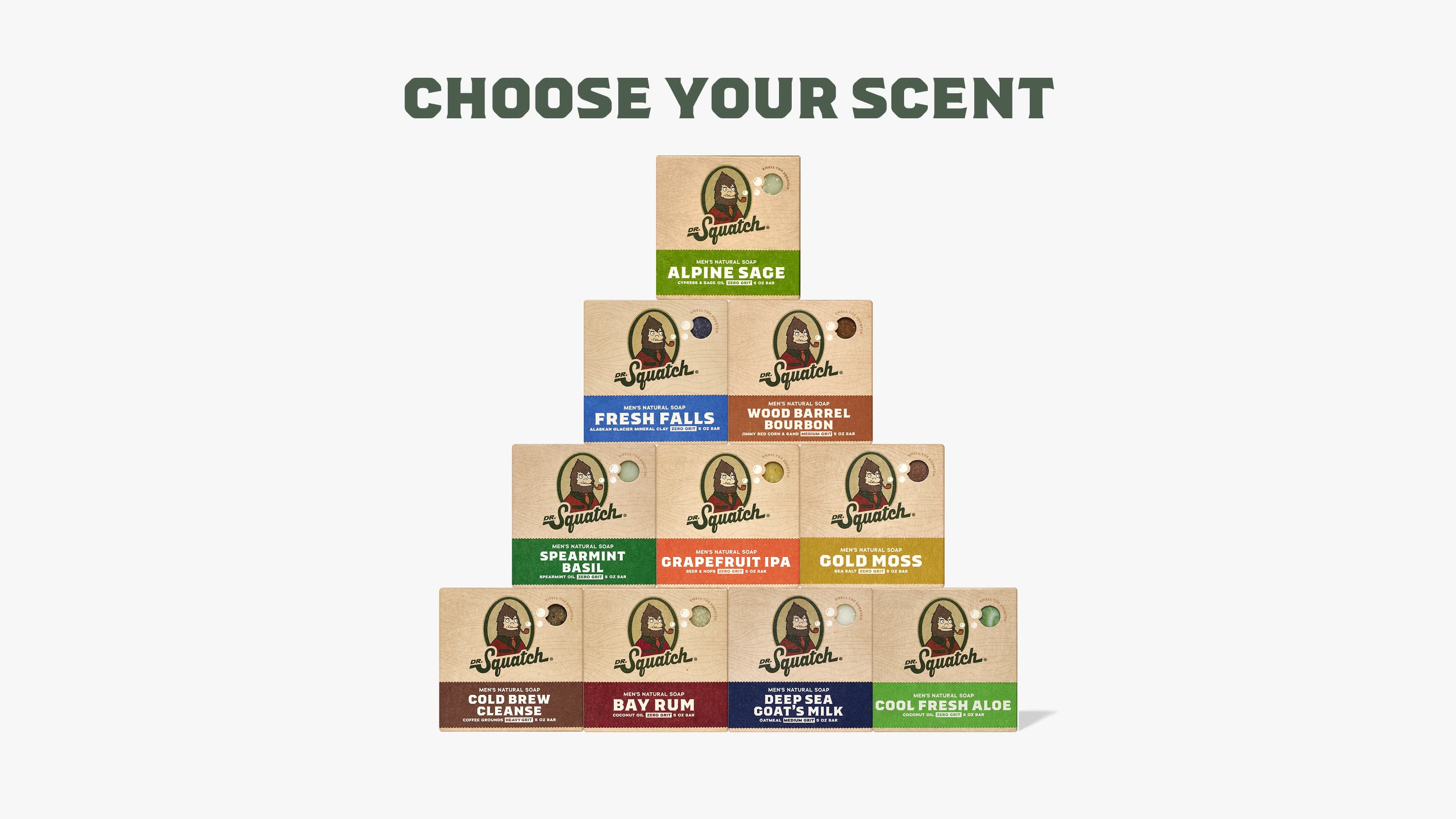 Bar Soap 10-Pack - Smell Good and Feel Ready