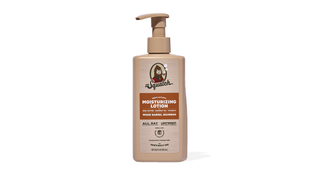 Wood Barrel Bourbon Lotion - Bring Clean Energy Back