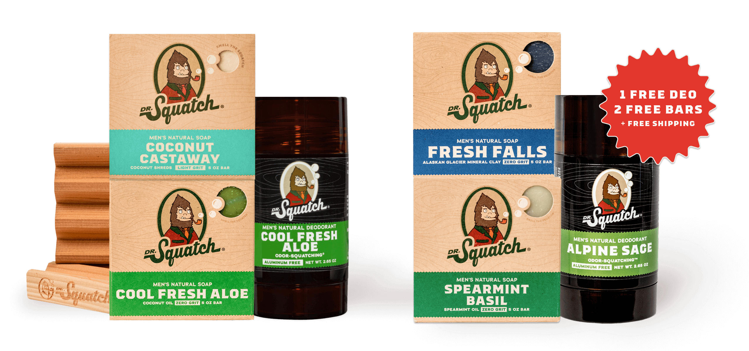 Deodorant & Soap Starter Set - Good Morning Good Soap