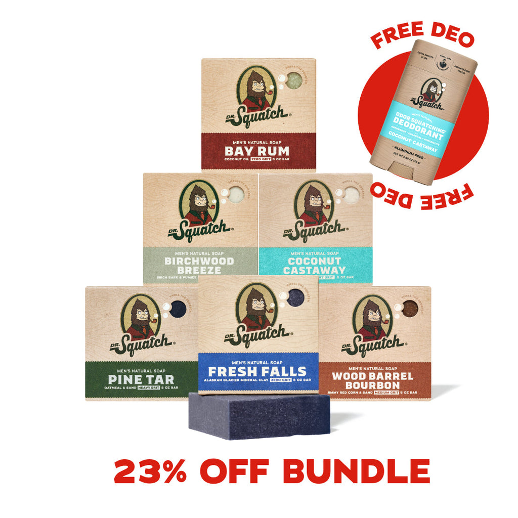 6 Soaps and Deo Gift - Daily Freshness Made Easy