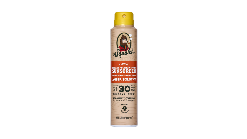 Amber Solstice Spray Sunscreen - Fresh Scent Every Shower