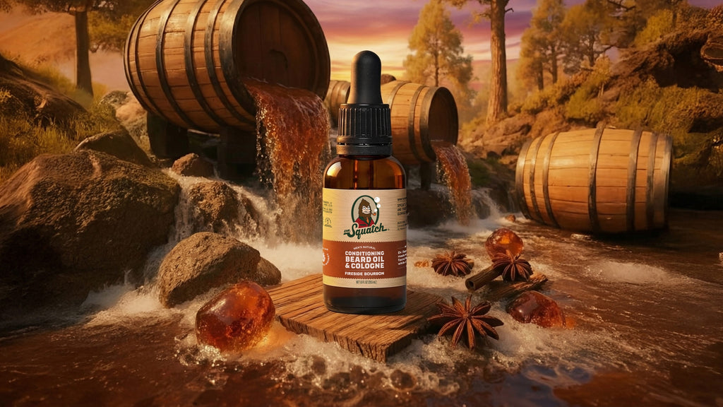 Conditioning Beard Oil & Cologne Fireside Bourbon - Clean Scents for Men