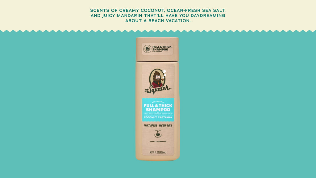 Coconut Castaway Full & Thick Shampoo - Shower Gear That Delivers