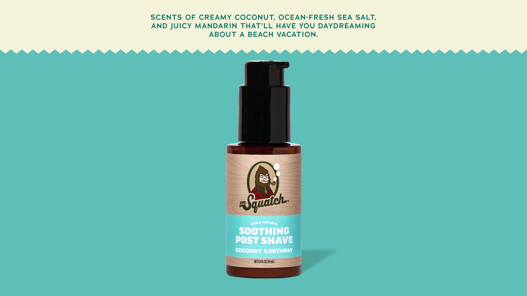 Soothing Post Shave Coconut Castaway - Shower Ready in Minutes