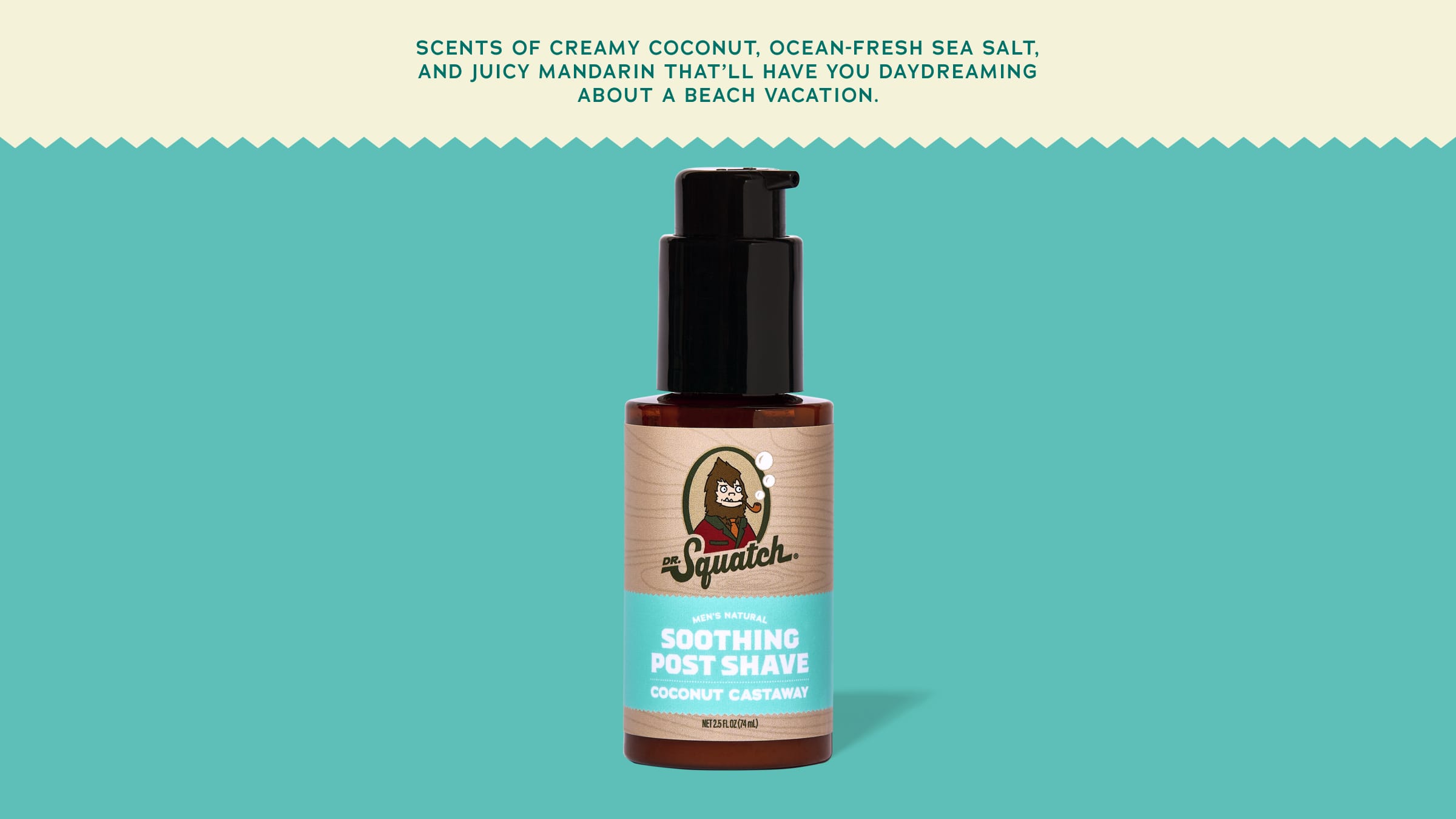 Soothing Post Shave Coconut Castaway - Shower Ready in Minutes