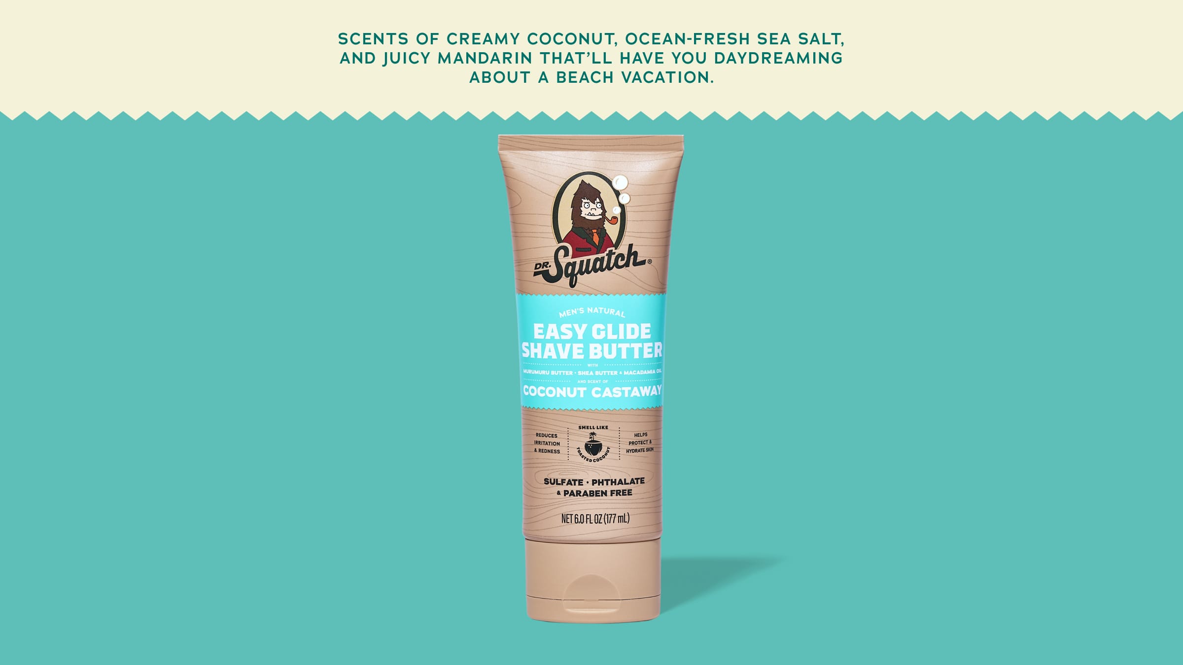 Easy Glide Shave Butter Coconut Castaway - Your Go To Fresh Bar