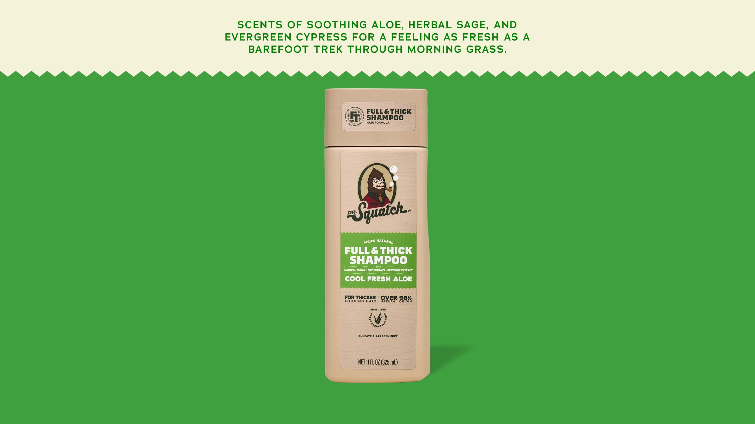 Cool Fresh Aloe Full & Thick Shampoo - Step Out Feeling New