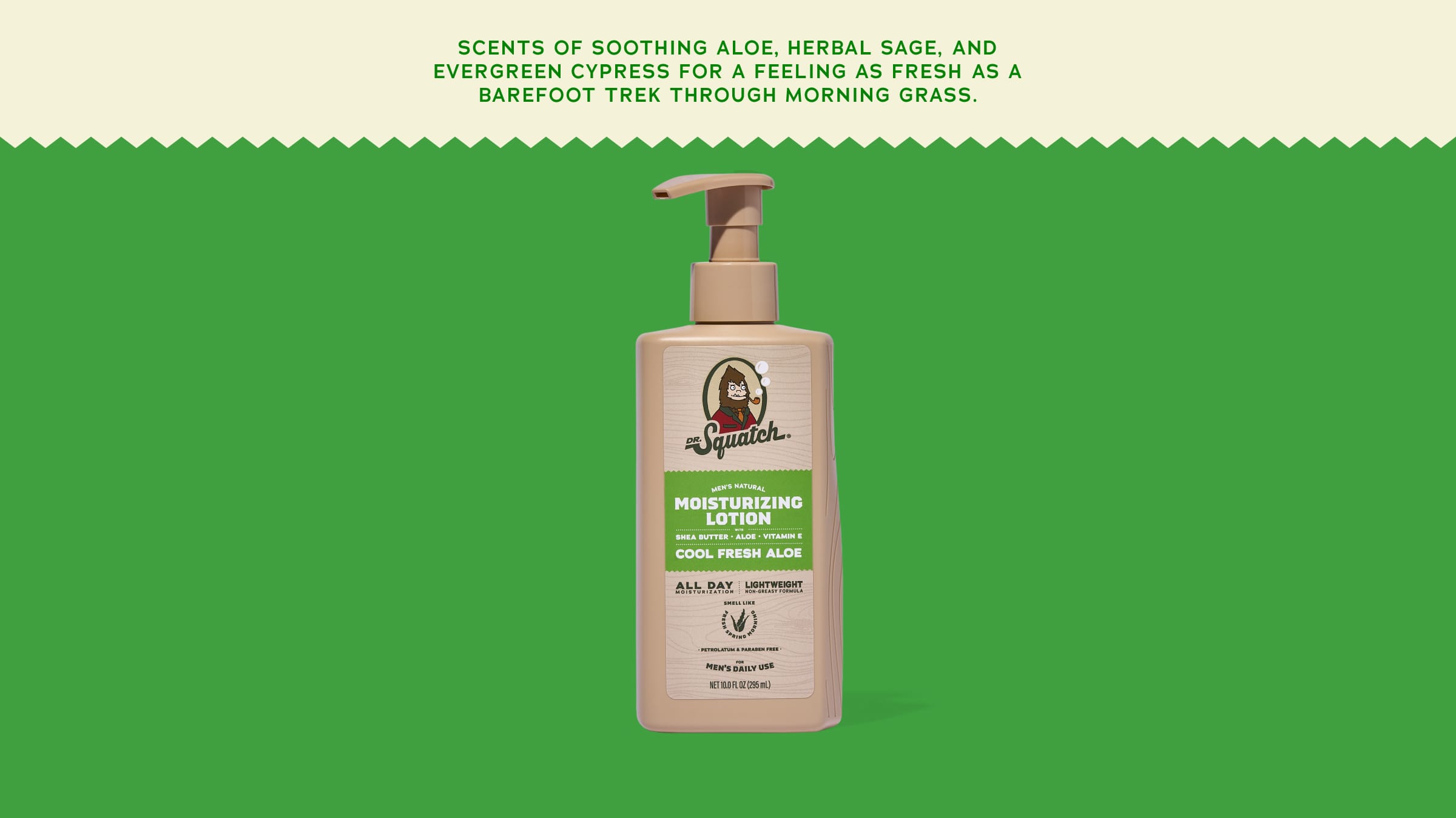 Cool Fresh Aloe Lotion - Clean Scent With Strong Vibes