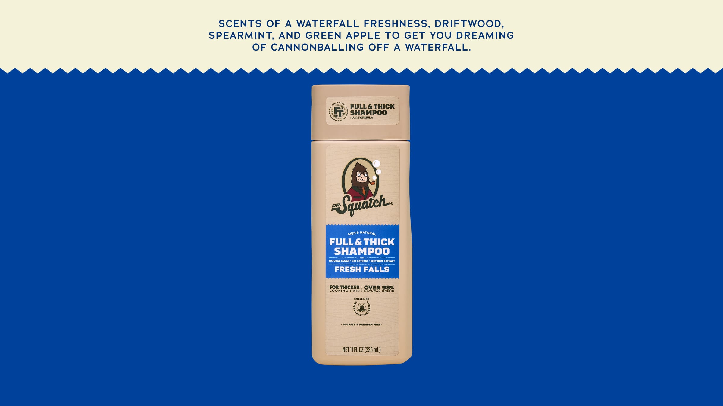 Fresh Falls Full & Thick Shampoo - Freshen Up Like a Man