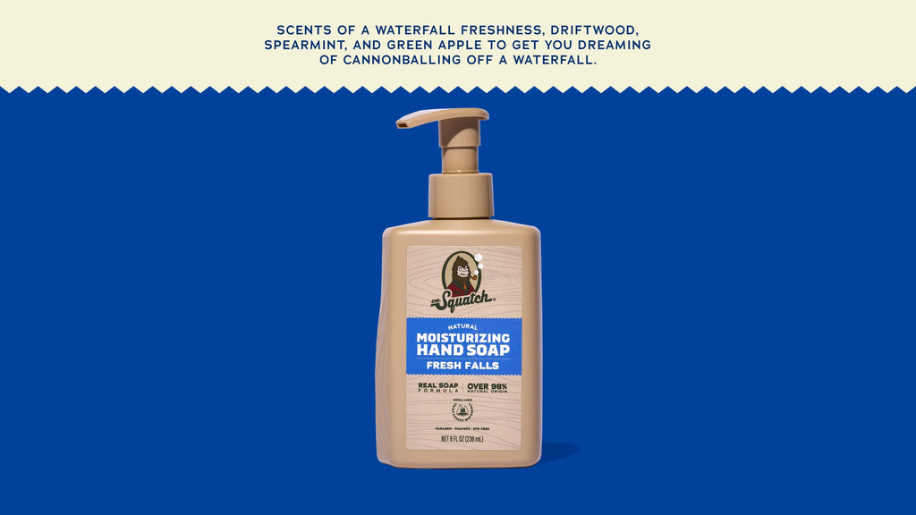 Fresh Falls Hand Soap - Send Dirt Out and Fresh In