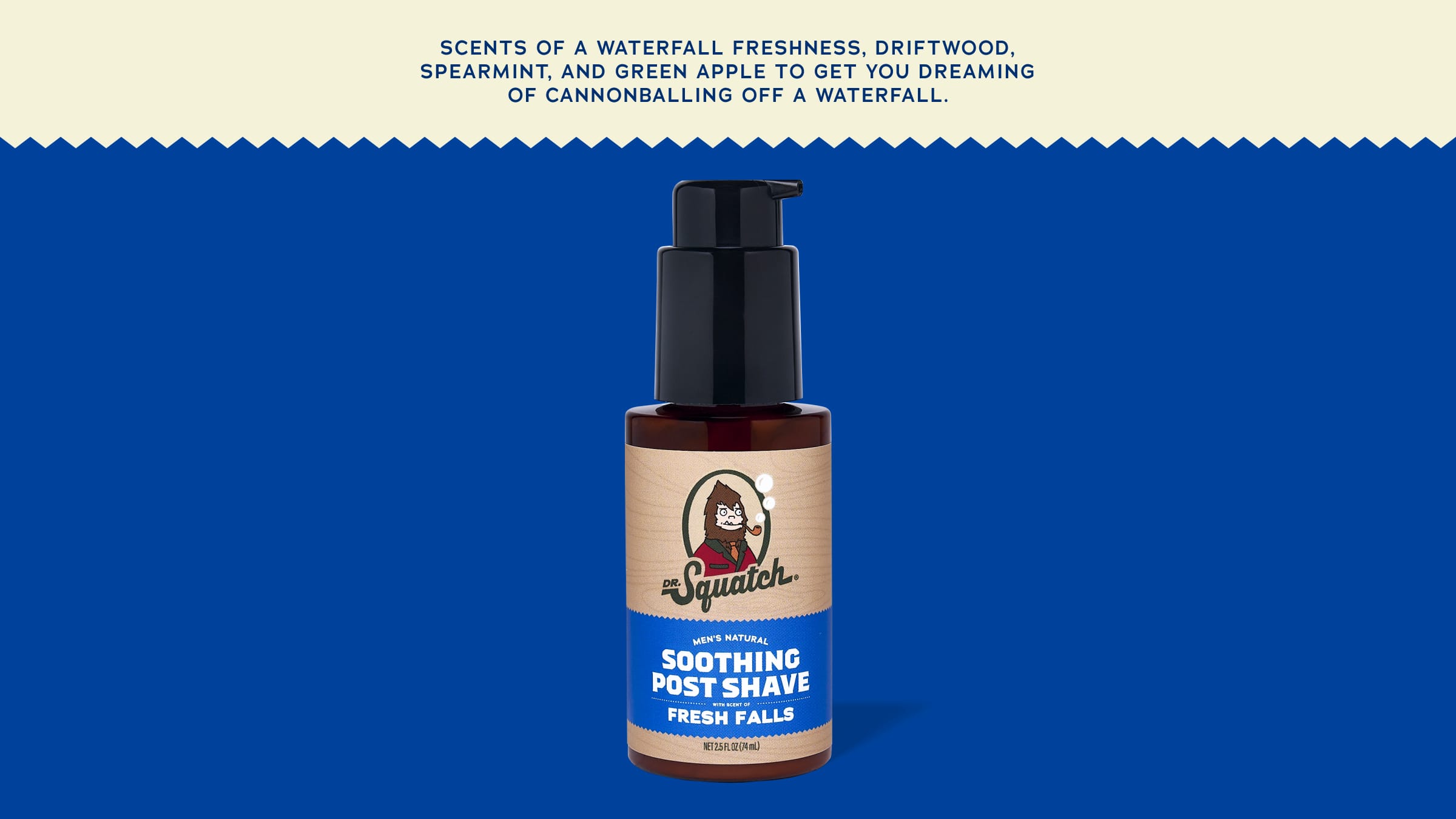 Soothing Post Shave Fresh Falls - Win Fresh With Every Wash