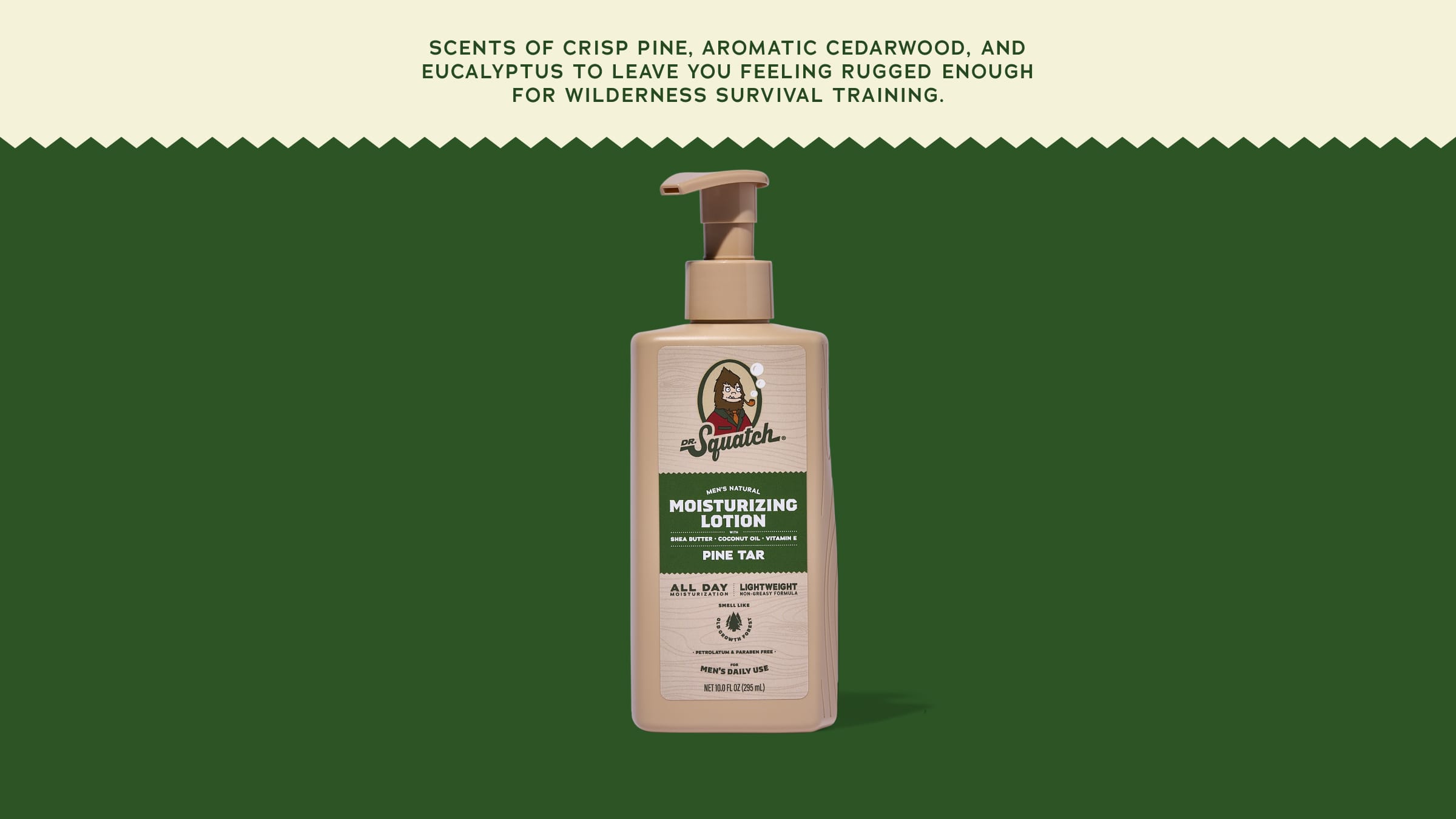 Pine Tar Lotion - Freshness in Every Bar