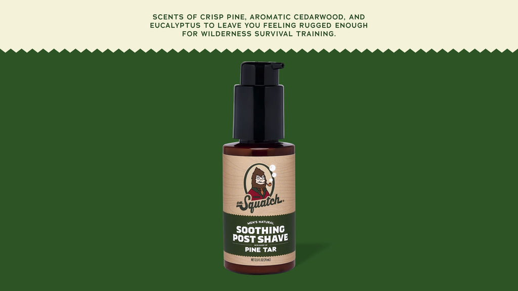 Soothing Post Shave Pine Tar - Your Shower Just Got Better