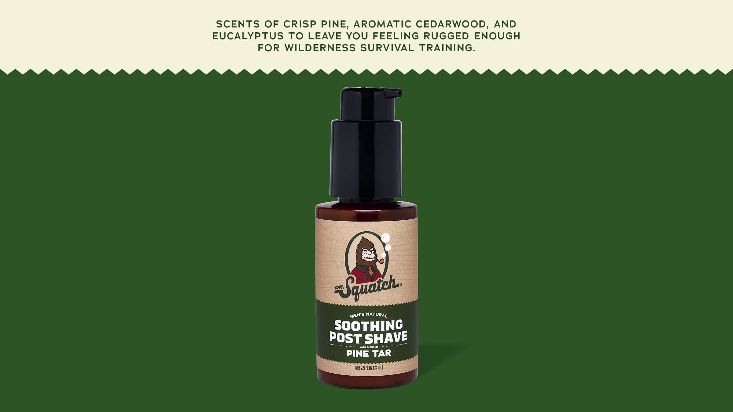 Soothing Post Shave Pine Tar - Your Shower Just Got Better
