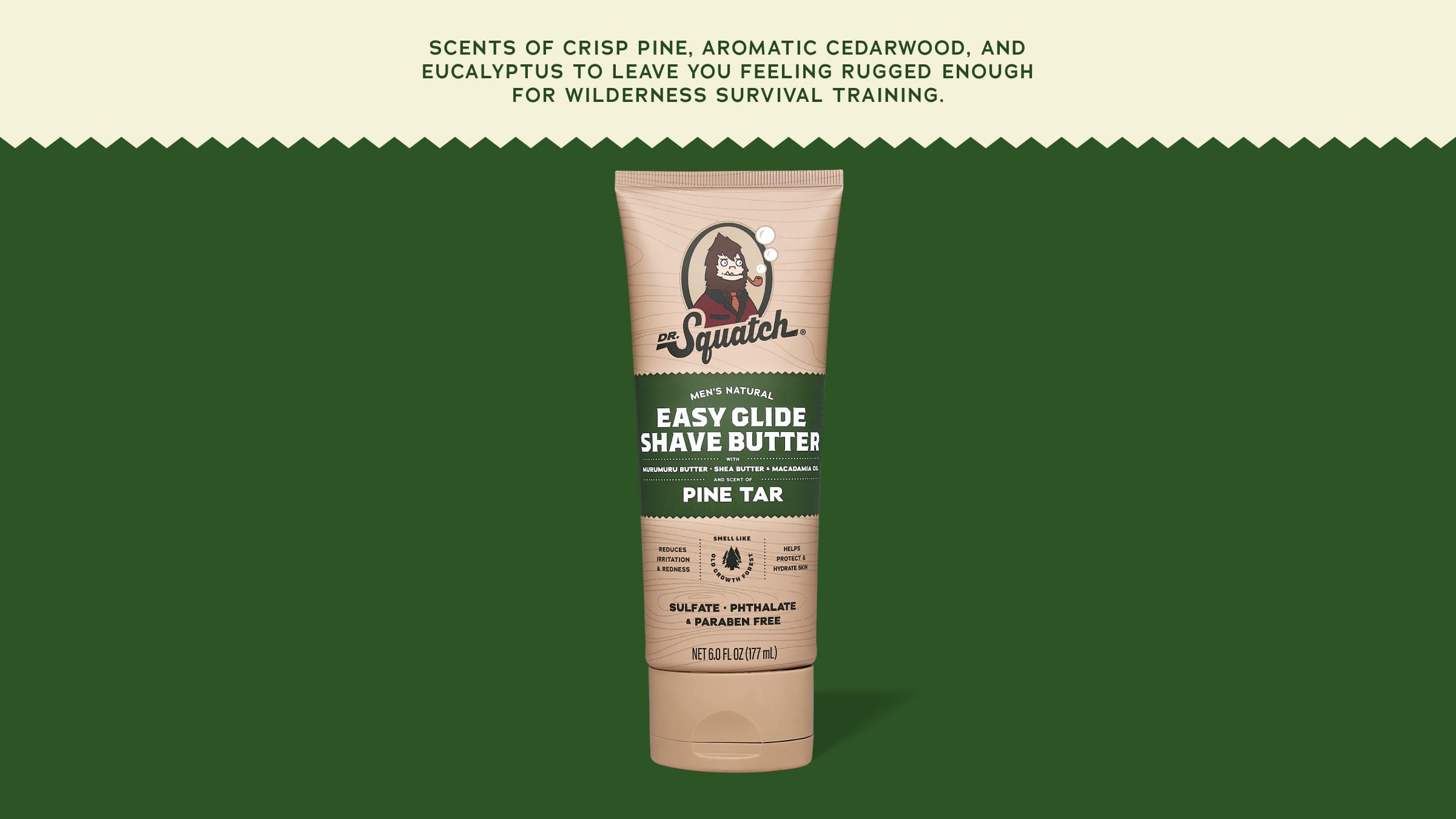 Easy Glide Shave Butter Pine Tar - Make Your Routine Work