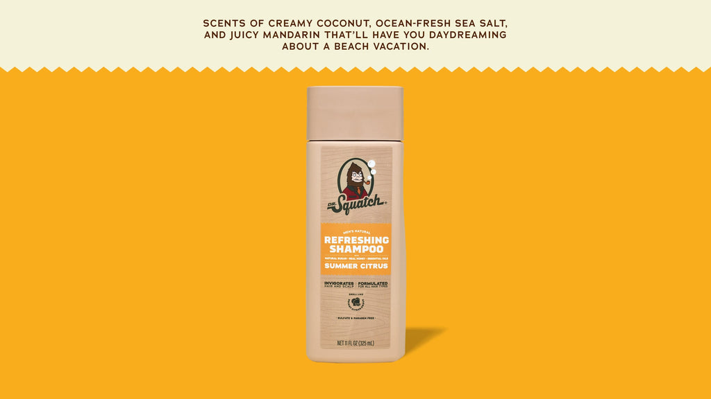 Summer Citrus Shampoo - Smell Clean Not Overdone