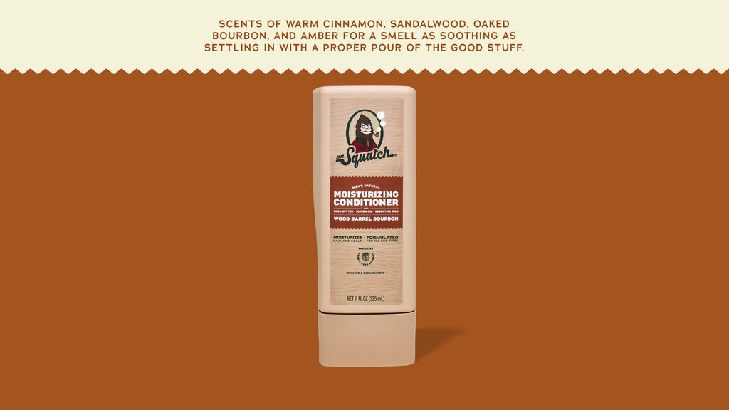 Wood Barrel Bourbon Conditioner - Step Into Better Freshness