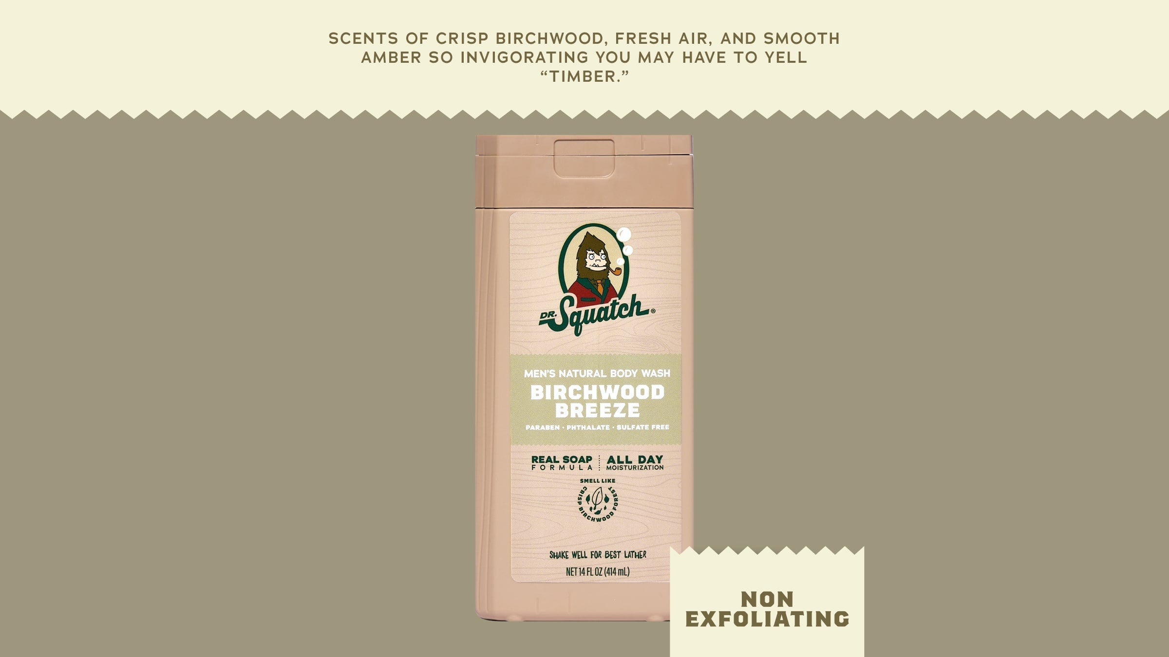14 oz Birchwood Breeze Body Wash - Made for Daily Clean