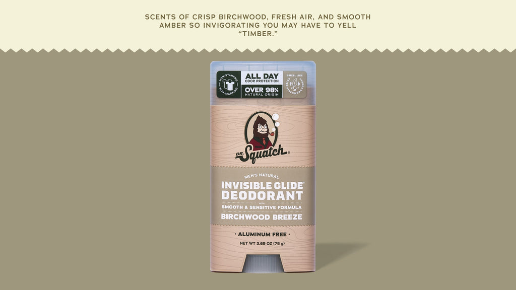 Birchwood Breeze Invisible Glide Deodorant - Keep Clean Simple