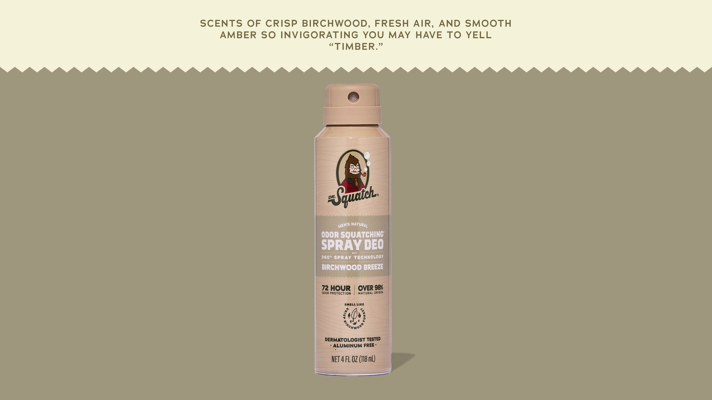 Birchwood Breeze Spray Deodorant - Fresh Enough to Remember