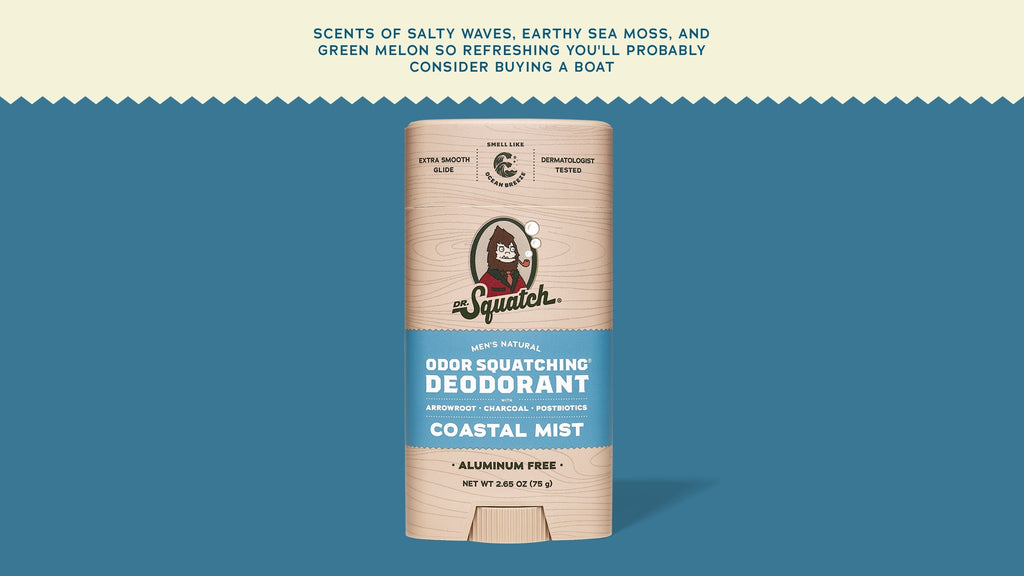 Coastal Mist Deodorant - Fresh Never Felt Better