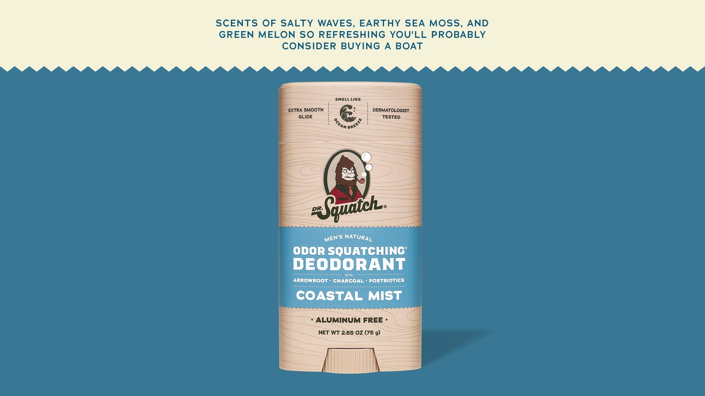 Coastal Mist Deodorant - Fresh Never Felt Better