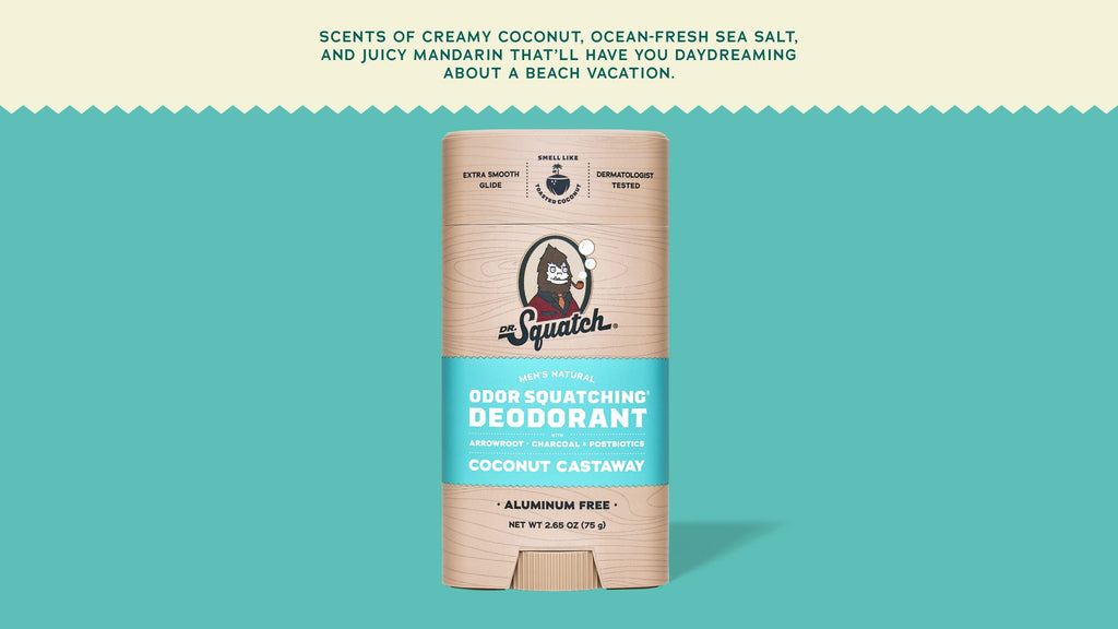 Coconut Castaway Deodorant - Clean Confidence Starts Here