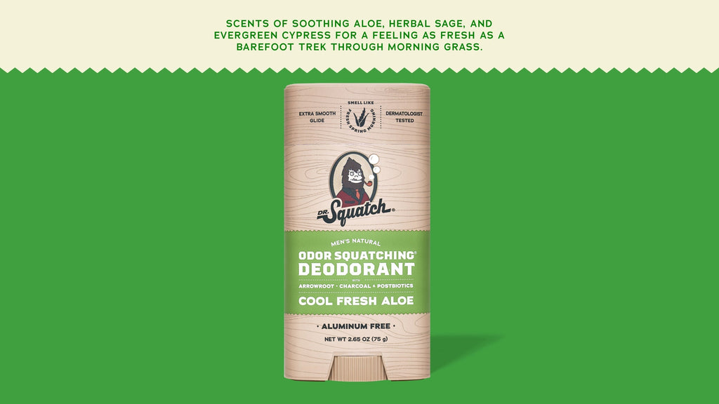 Cool Fresh Aloe Deodorant - Give Your Shower Swagger