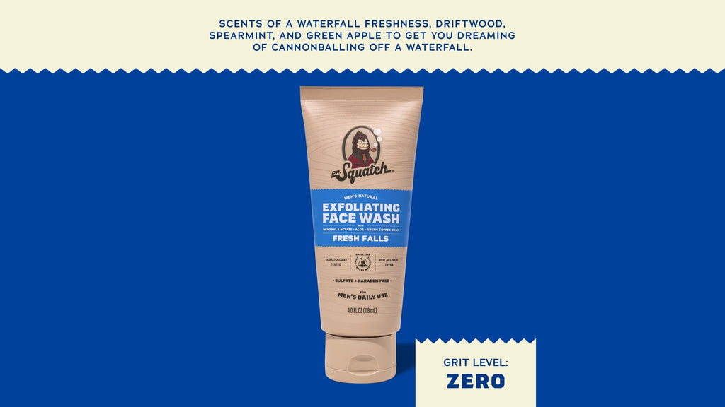 Fresh Falls Exfoliating Face Wash - Fresh Without the Fuss