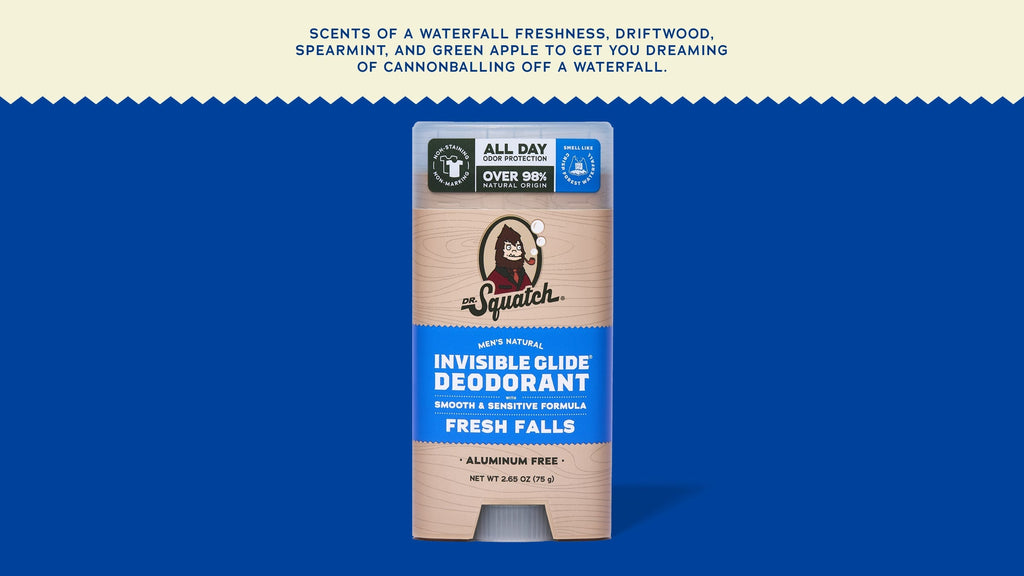 Fresh Falls Invisible Glide Deodorant - Clean Skin Starts Today