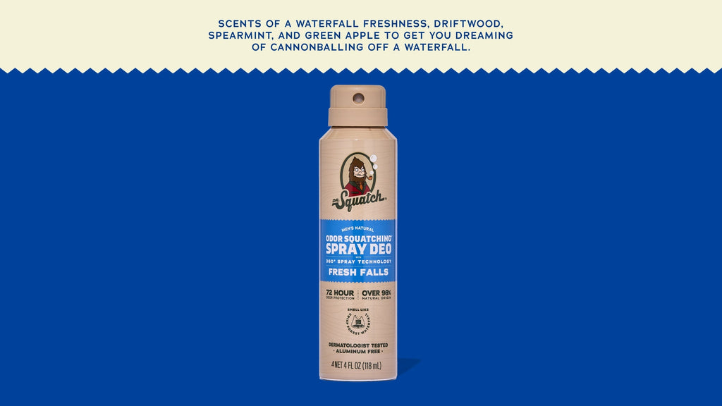 Fresh Falls Spray Deodorant - Start Your Freshest Shower
