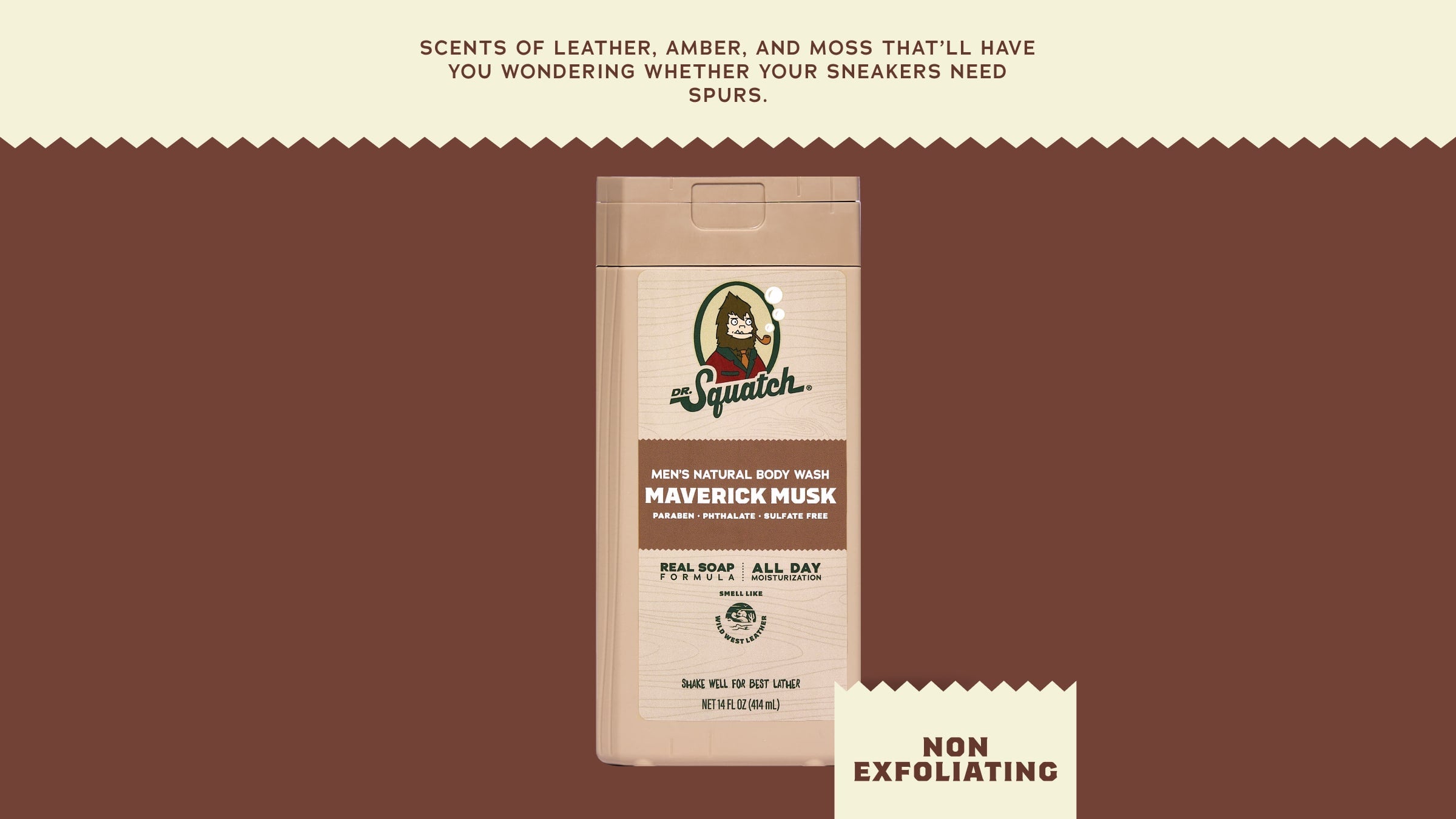 14 oz Maverick Musk Body Wash - Take Your Shower Higher