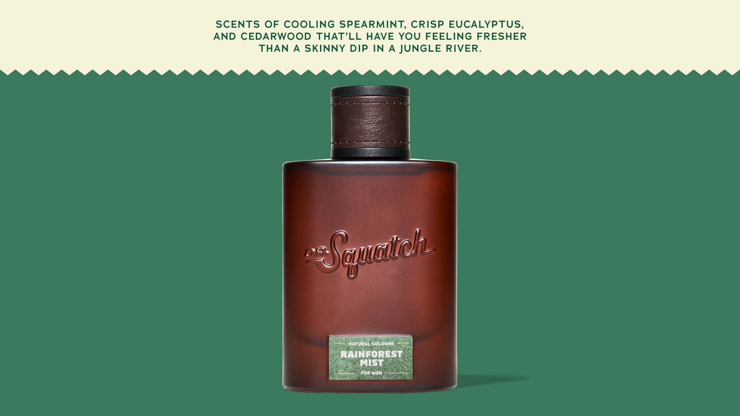 Rainforest Mist Cologne - Bring Clean Energy Back