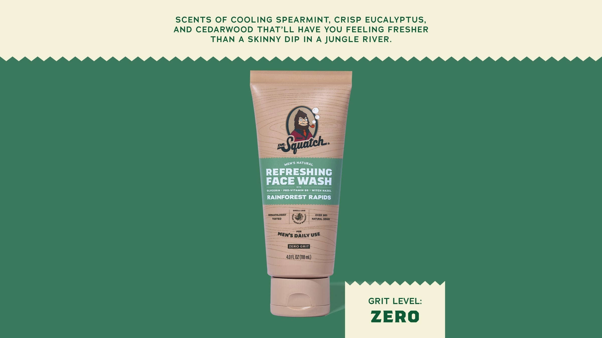 Rainforest Rapids Refreshing Face Wash - Your Bathroom Deserves Better