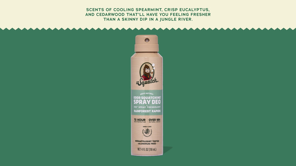 Rainforest Rapids Spray Deodorant - Soap Worth Showing Off