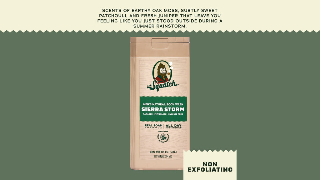 14 oz Sierra Storm Body Wash - Daily Clean With Bold Scent