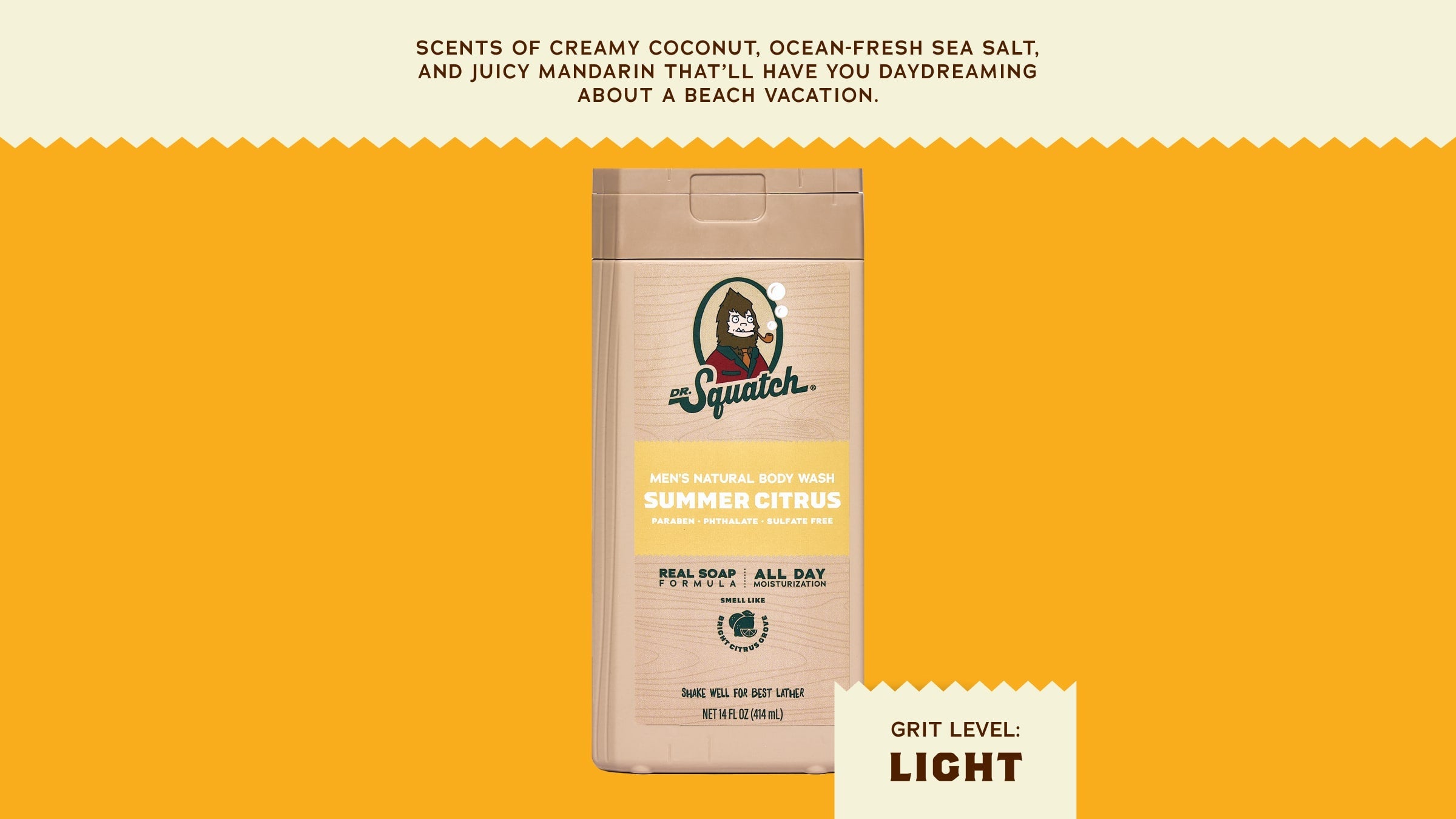 14 oz Summer Citrus Body Wash - Upgrade Your Shower Time