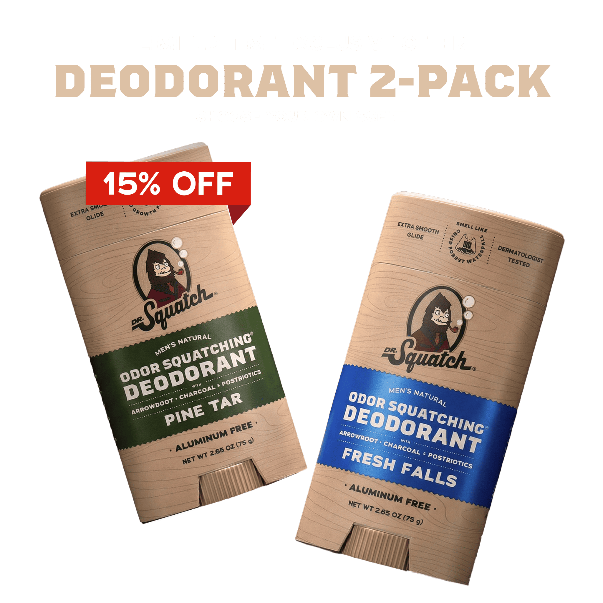 Exclusive: Deodorant 2-Pack Offer - Daily Freshness Made Easy