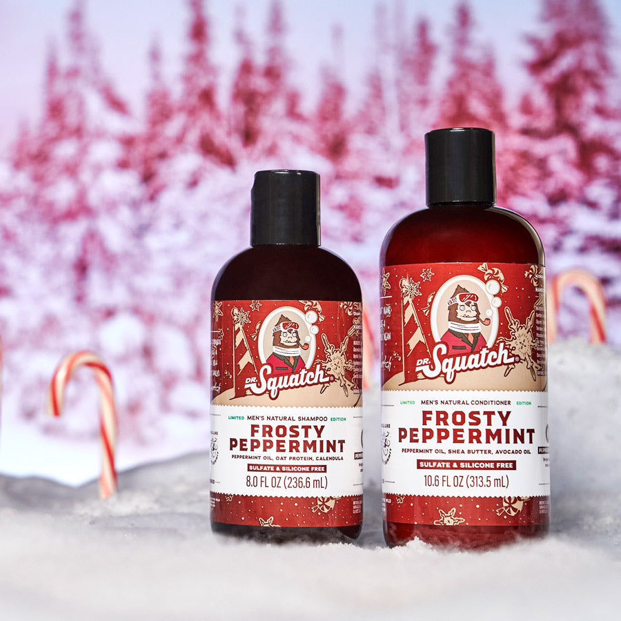 Frosty Peppermint Shampoo - Smell Great After Every Wash