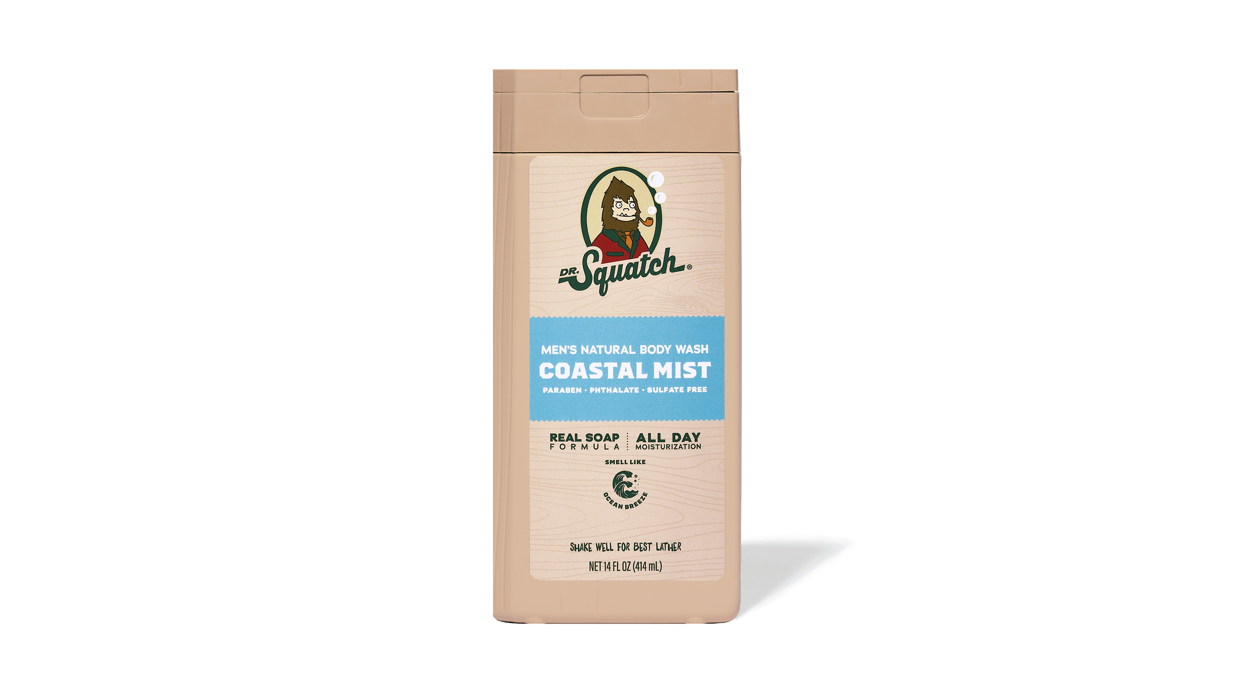 14 oz Coastal Mist Body Wash - Feel Fresh After the Gym