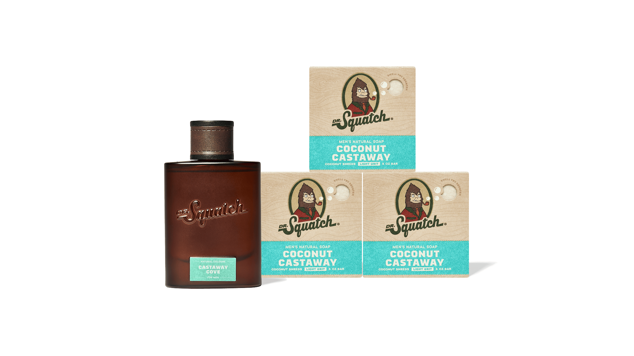 Coconut Scents Set - Clean Skin Bold Energy